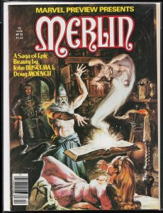 Marvel Preview #22 (1980) Merlin