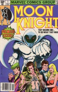 Moon Knight (1st Series) #1 (Newsstand) VG ; Marvel | low grade comic Bill Sienk