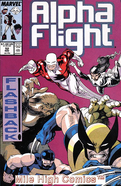 ALPHA FLIGHT (1983 Series)  #52 Very Fine Comics Book