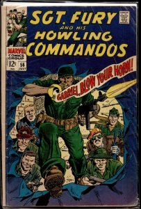 Sgt. Fury #56 (1968) Sgt. Fury