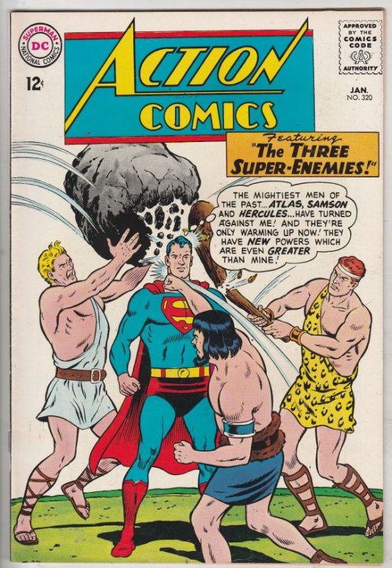 Action Comics #320 (Jan-65) NM- High-Grade Superman, Supergirl