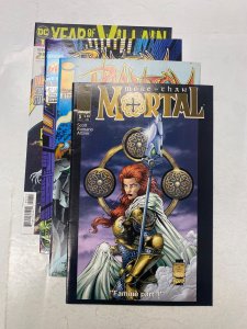 4 DC comic book Year Villian #1 Phantom Force #2 4 More Than Mortal #5 30 KM42