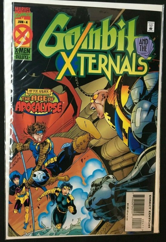 GAMBIT AND THE X-TERNALS #1-4 COMPLETE SET  9.2