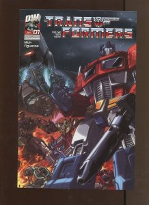Transformers Generation One #1 -  Don Figueroa Cover Art! (7.0/7.5) 2004
