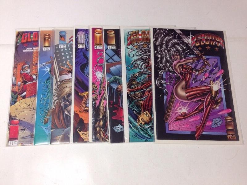 Glory 1-8 Missing #5 Plus Christmas Special Near Mint Lot Set Run