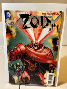 Action Comics #23.2 (2013)  New 52!  Lenticular Variant!  General Zod!