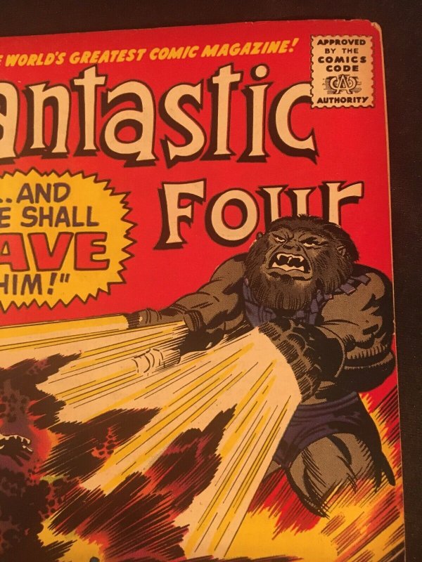 THE FANTASTIC FOUR #62 VG+ Condition