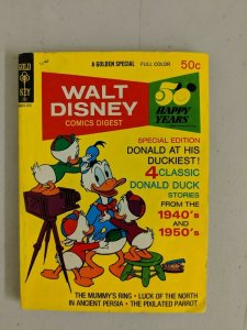 Walt Disney Comics Digest #44 (92301-312 - 1973 Gold Key) Donald Duck - (4.0) 