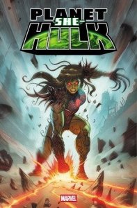 PLANET SHE-HULK #2 LELIO BONACCORSO KNULLIFIED VARIANT Marvel Comic Book 2025