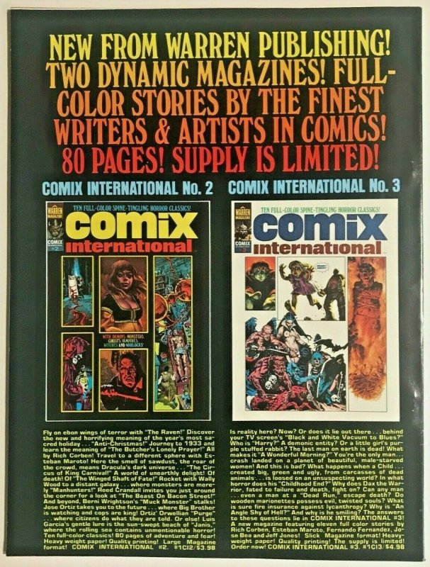 CREEPY#81 VF 1976 WARREN BRONZE AGE MAGAZINE  