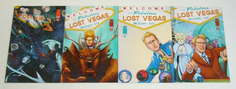 Lost Vegas #1-4 VF/NM complete series - A variants - jim mccann set lot 2 3