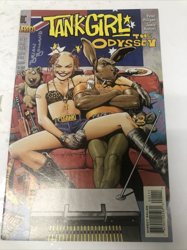 Tank Girl Odyssey (1995) # 1 Variant • DC Vertigo • Signed Brian Bolland •COA