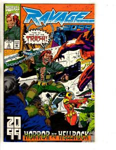 Lot Of 11 Ravage 2099 Marvel Comic Books # 1 2 3 4 5 6 7 (2) 8 9 10 DB11