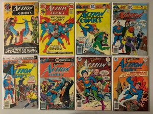 Action Comics bronze-age comics lot #401-520 29 diff avg 5.0 (1971-81)