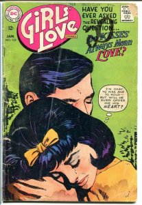 GIRLS' LOVE STORIES #132-DO KISSES ALWAYS MEAN LOVE? G