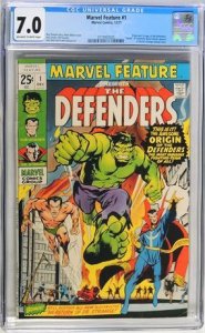 Marvel Feature #1 (1971) CGC Graded 7.0