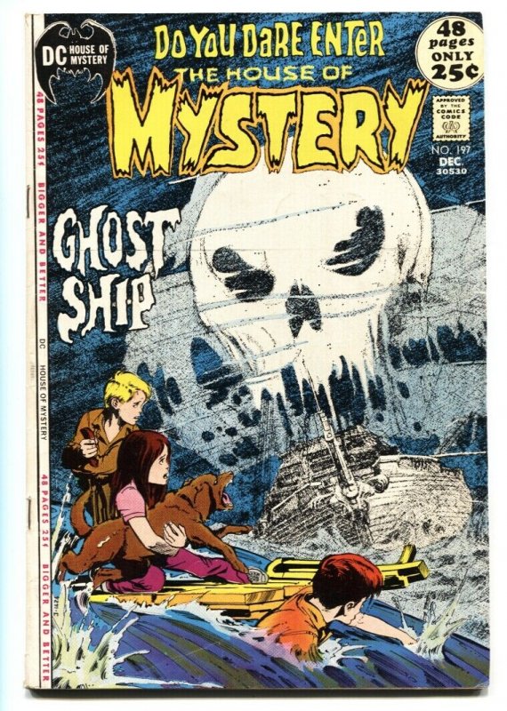 HOUSE OF MYSTERY #197 comic book 1971 DC Neal Adams