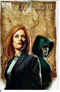 IDW Publishing! The X-Files: Season 10 Issue #4! Variant Cover A!
