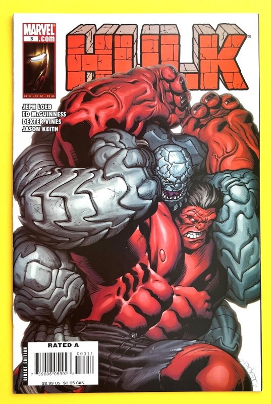 HULK 3 RED HULK VS ABOMINATION (2008) B5