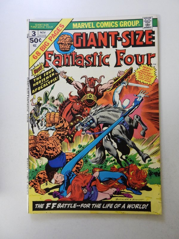 Giant-Size Fantastic Four #3 (1974) FN/VF condition