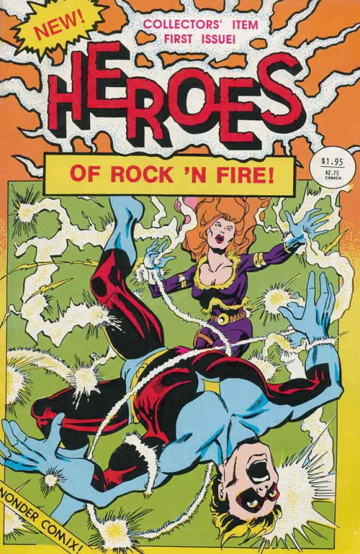 Heroes of Rock 'n Fire #1 FN; Wonder | we combine shipping 