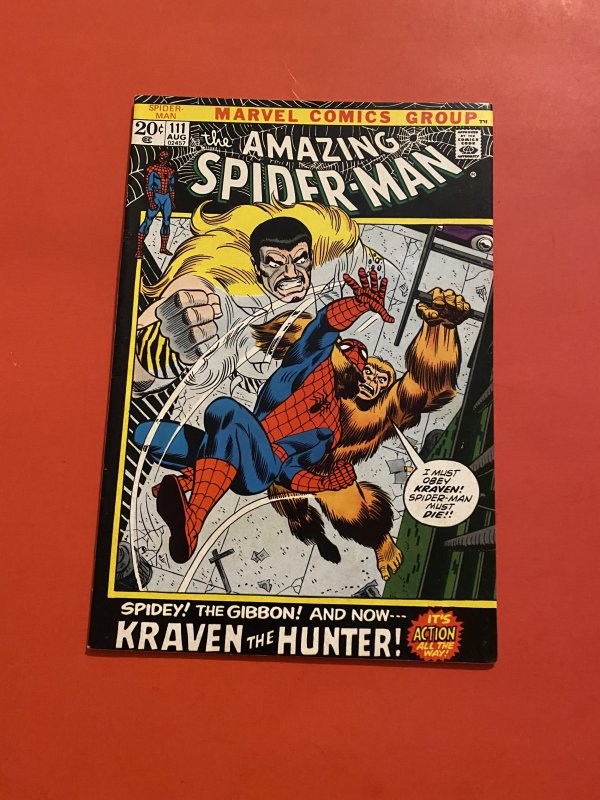 The Amazing Spider-Man #111 (1972) Kraven the Hunter