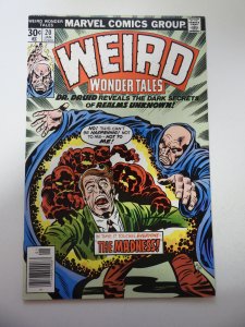 Weird Wonder Tales #20 (1977) FN/VF Condition slight stain bc