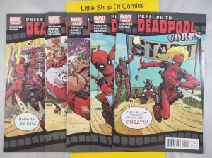 Prelude to Deadpool Corps #1-5 Complete Set 2010 Marvel Kidpool Dogpool