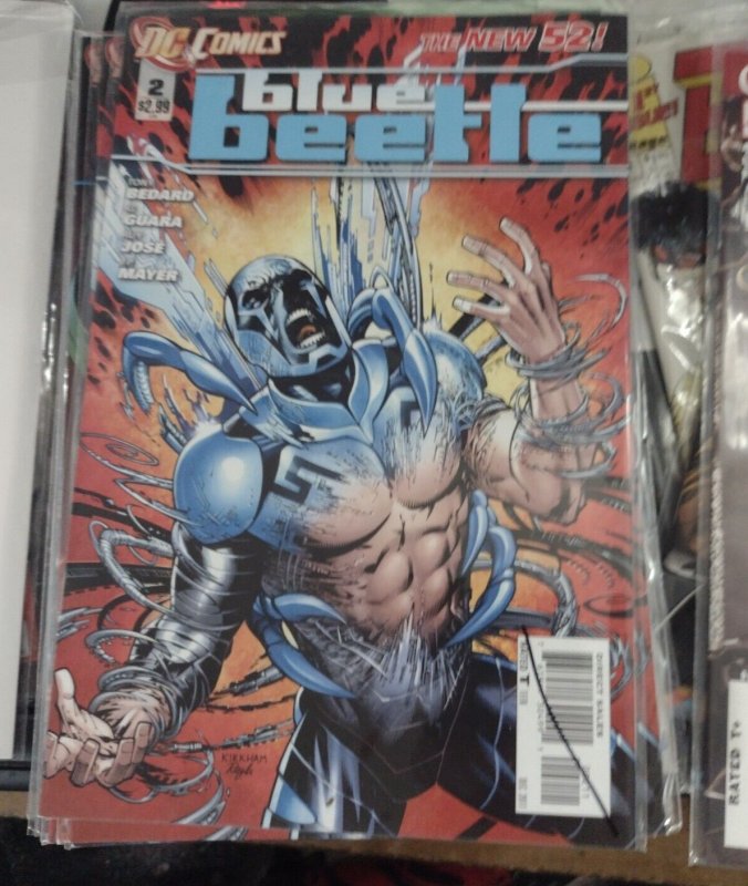 BLUE BEETLE  # 2 2011, DC COMICS  THE NEW 52  SCARAB JAMIE REYES
