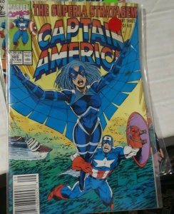 Captain America # 389 1991 marvel the superia stragagem pt 3
