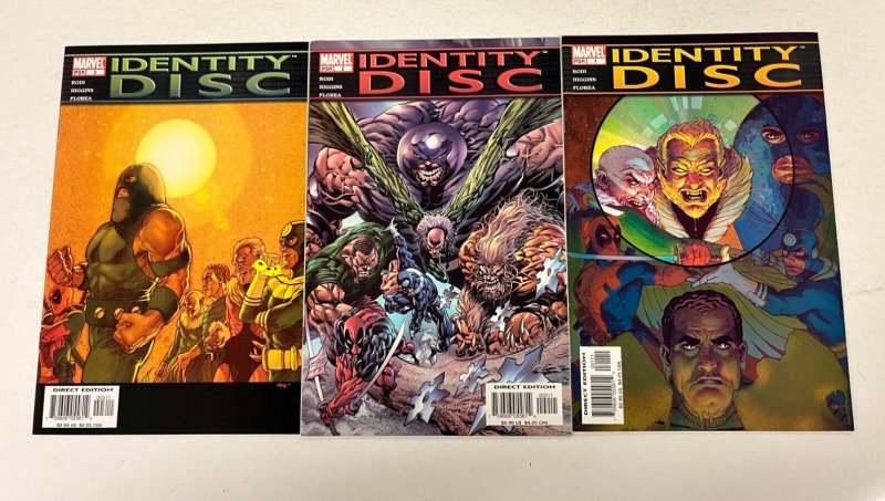 5 Marvel Comics Identity Disc 1 2 3 Hercules 3 4 52 JW22