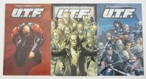 U.T.F. #1-3 VF/NM complete series - zombies & vampires UTF horror comics set lot 