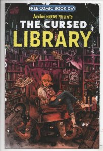 CURSED LIBRARY #1, FCBD, NM, Promo, 2023, Archie horror, Hack