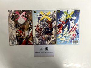 3 Paradise X Marvel Comic Books # 1 2 3 4 Avengers Defenders Thor Hulk 4 JS16