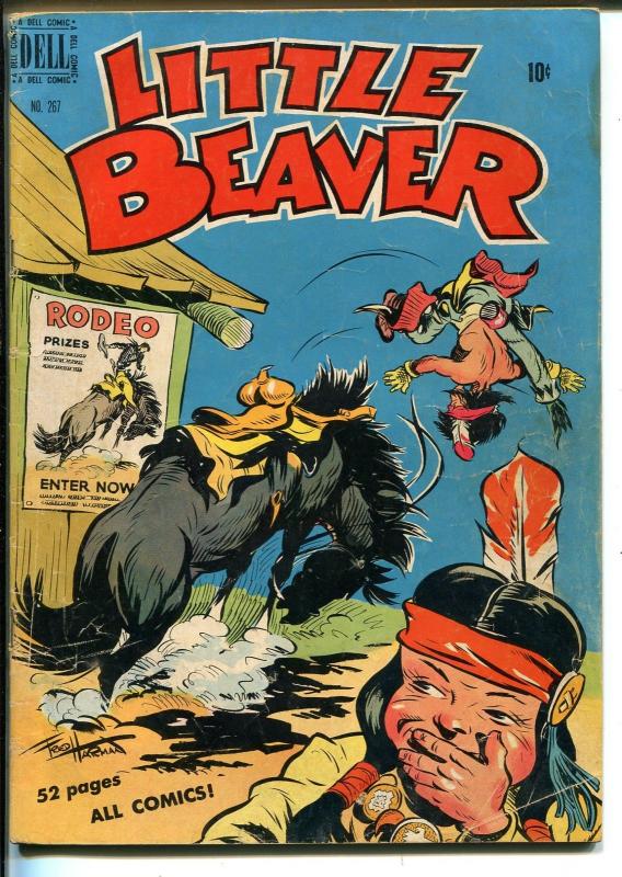 Little Beaver Four Color Comics #267-1950-Dell-Fred Harmon-Indian stories-VG