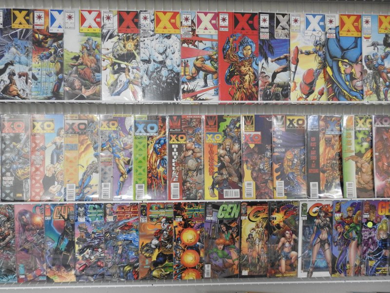 Huge Lot of 170+ Comics W/ Flash, Superman, Batman Avg. VF- Condition!