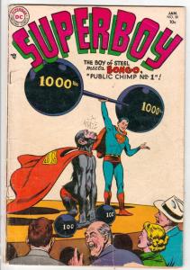 Superboy #38 (Jan-55) GD/VG Affordable-Grade Superboy