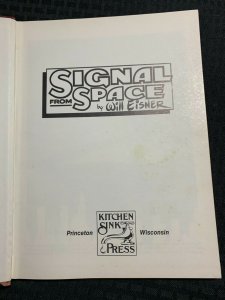 1983 SIGNAL FROM SPACE Will Eisner HC FN 6.0 Kitchen Sink / Fisherman Collection
