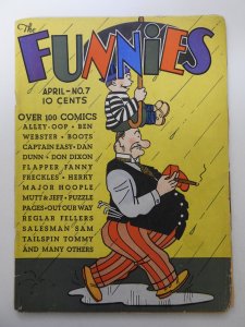 The Funnies #7 (1937) Good Condition C/F Loose