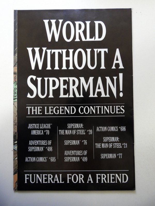 Superman #75 Platinum Edition Unbagged (1993) FN Condition