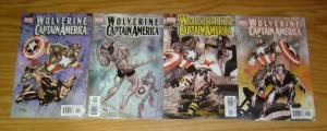 Wolverine/Captain America #1-4 VF/NM complete series - tom derenick - marvel 2 3