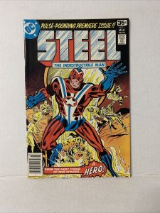 Steel The Indestructible Man #1