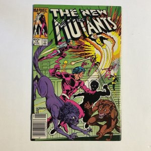 NEW MUTANTS 16 1984 MARVEL VF VERY FINE 8.0 NEWSSTAND SIGNED CHRIS CLAREMONT
