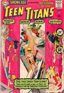 Showcase #59 - 3rd Teen Titans - 1965 (Grade 4.5)