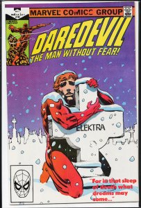 Daredevil #182 Direct Edition (1982) Daredevil