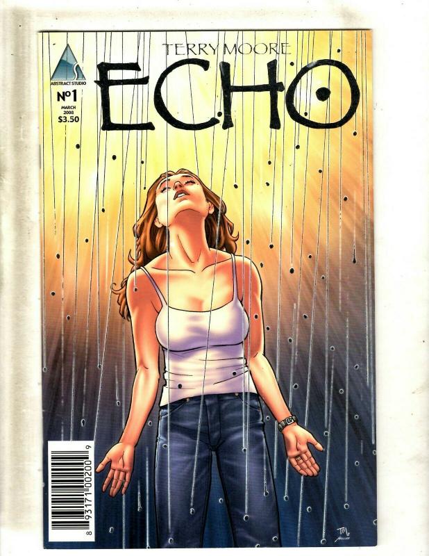 Lot Of 9 Abstract Studio Comics Echo # 1 2 3 5 7 8 15 Ignition City 4 5 J363 