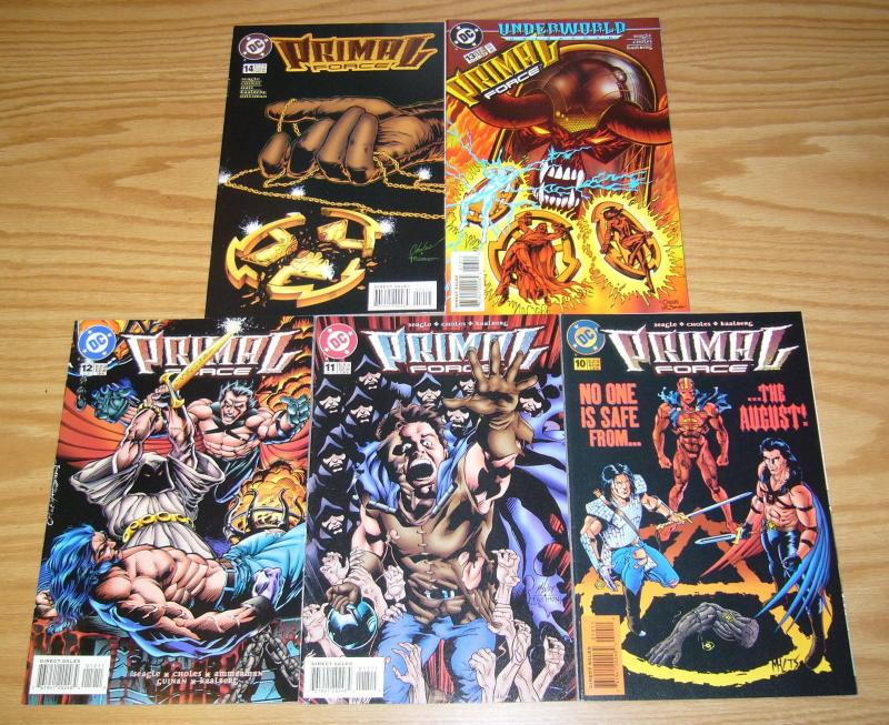 Primal Force #0 & 1-14 VF/NM complete series - steven t. seagle - dc comics set