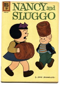 Nancy and Sluggo #186 1962- PEANUTS- Dell Comics