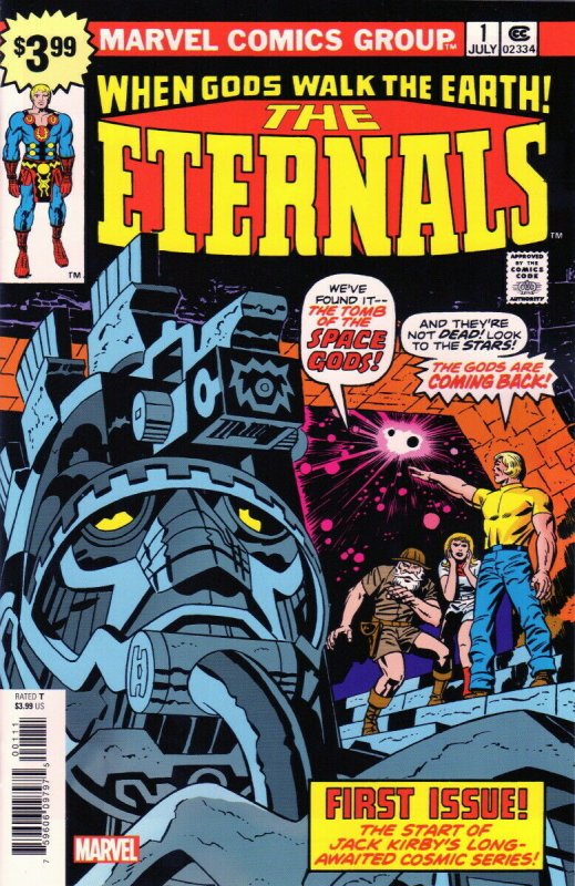 ETERNALS #1 FACSIMILE EDITION