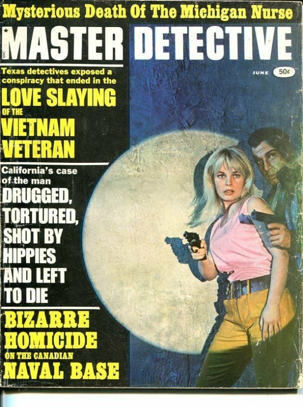 MASTER DETECTIVE-JUNE 1968-G-SPICY-MURDER-KIDNAP-GUN MOLL G 